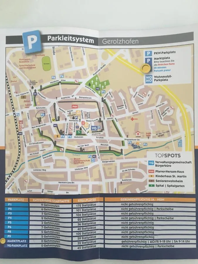 Apartment Wohnung am Marktplatz von Gerolzhofen Deutschland